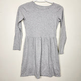 MAWA1- Carters grey and pink polka dot skater dress. Size 12