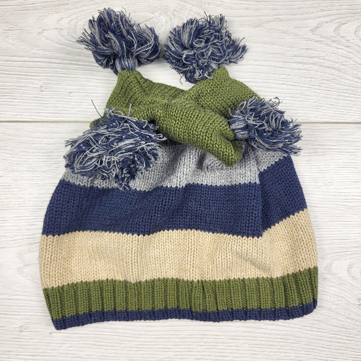 MAWA1 - Gap striped toque. Size medium/large