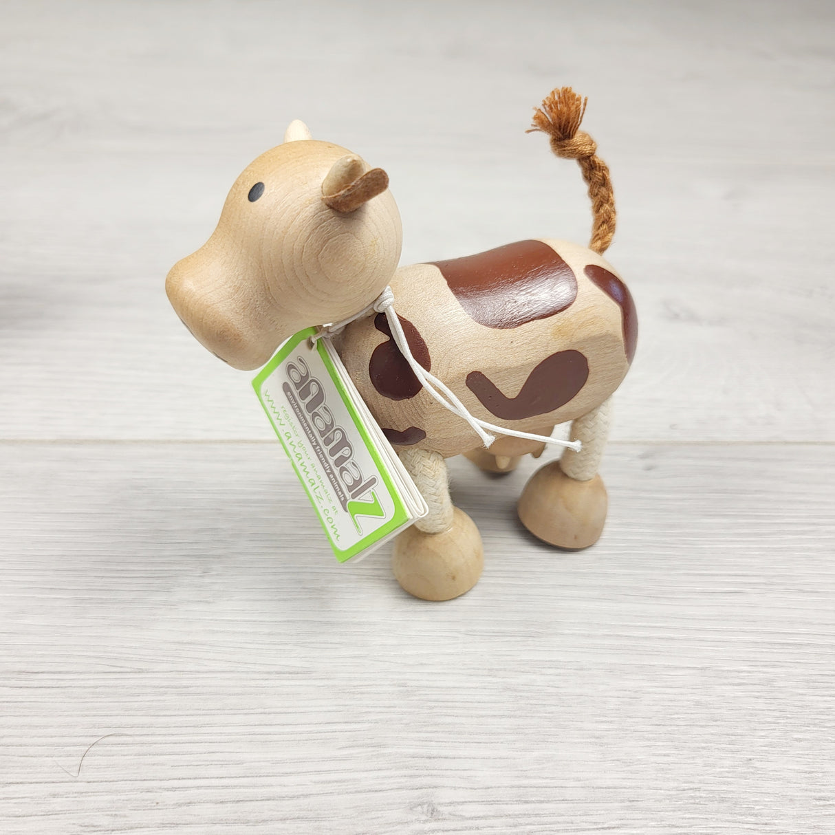 MAWA1 - Animalz wooden poseable animals - price is piece. Retail new for $30 each