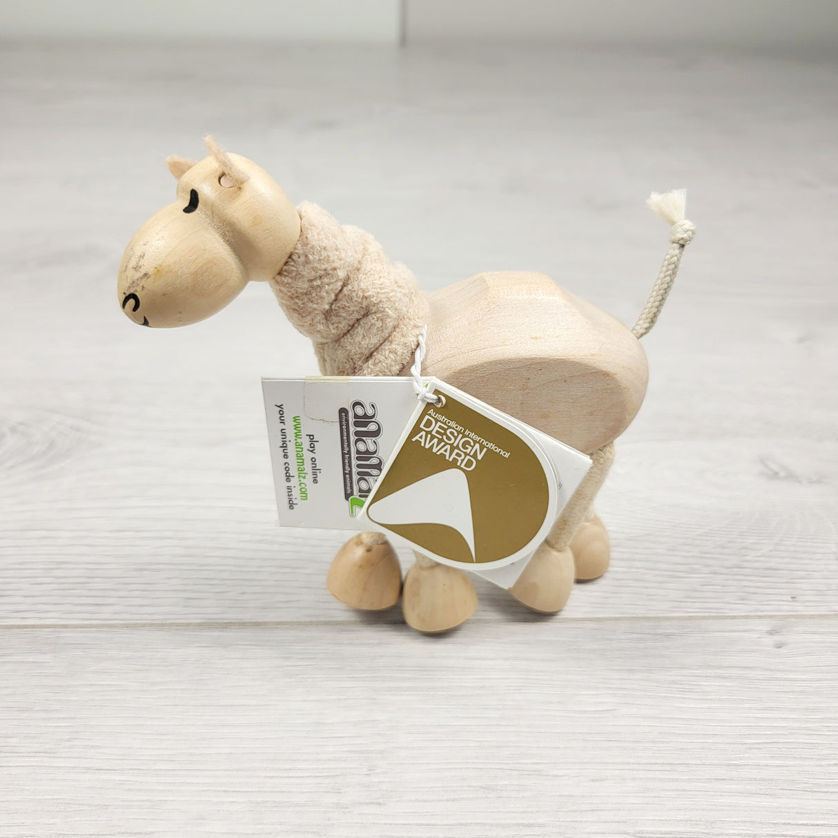 MAWA1 - Animalz wooden poseable animals - price is piece. Retail new for $30 each