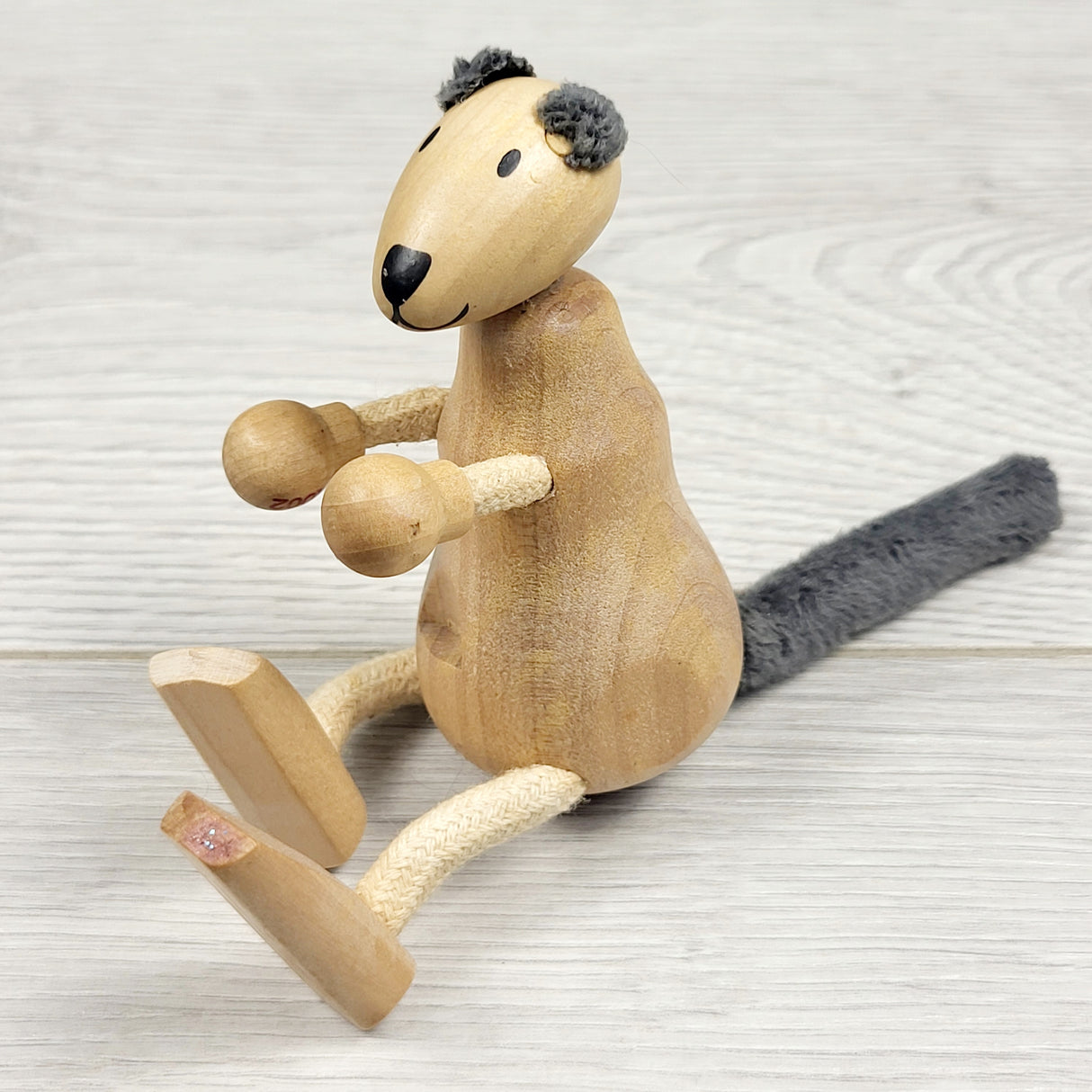 MAWA1 - Animalz wooden poseable animals - price is piece. Retail new for $30 each