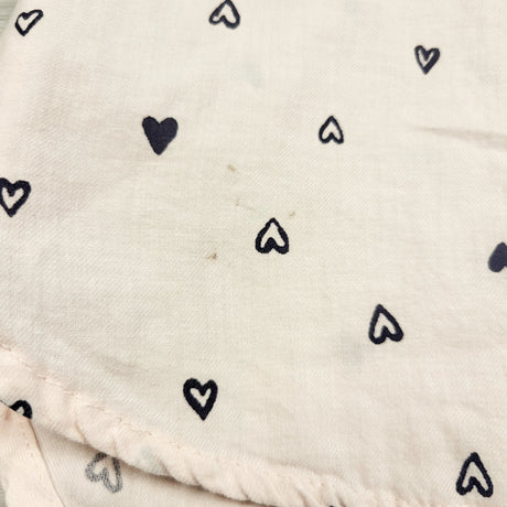 NGVU1 - L.O.G.G. pink dress with hearts. Size 3/4T