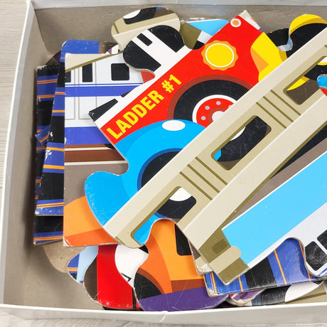 KLJ3 -Melissa and Doug Traffic Jam Floor Puzzle
