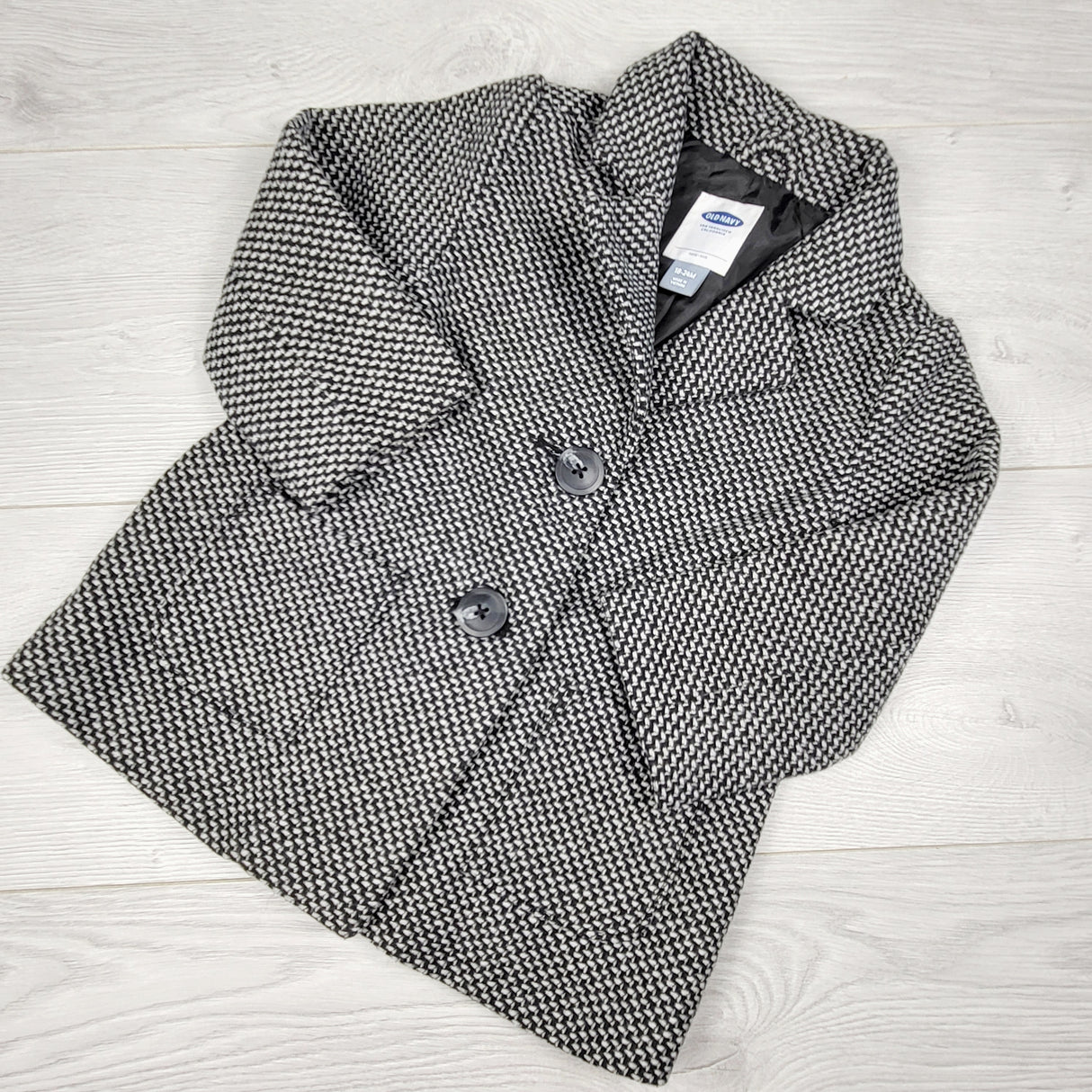 JLSN1 - Old Navy tweed jacket. Size 18-24 months