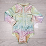 ADMX1 - NEW - Old Navy glitter one piece swimsuit. Size 18-24 months