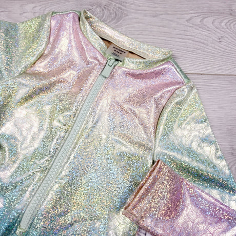 ADMX1 - NEW - Old Navy glitter one piece swimsuit. Size 18-24 months