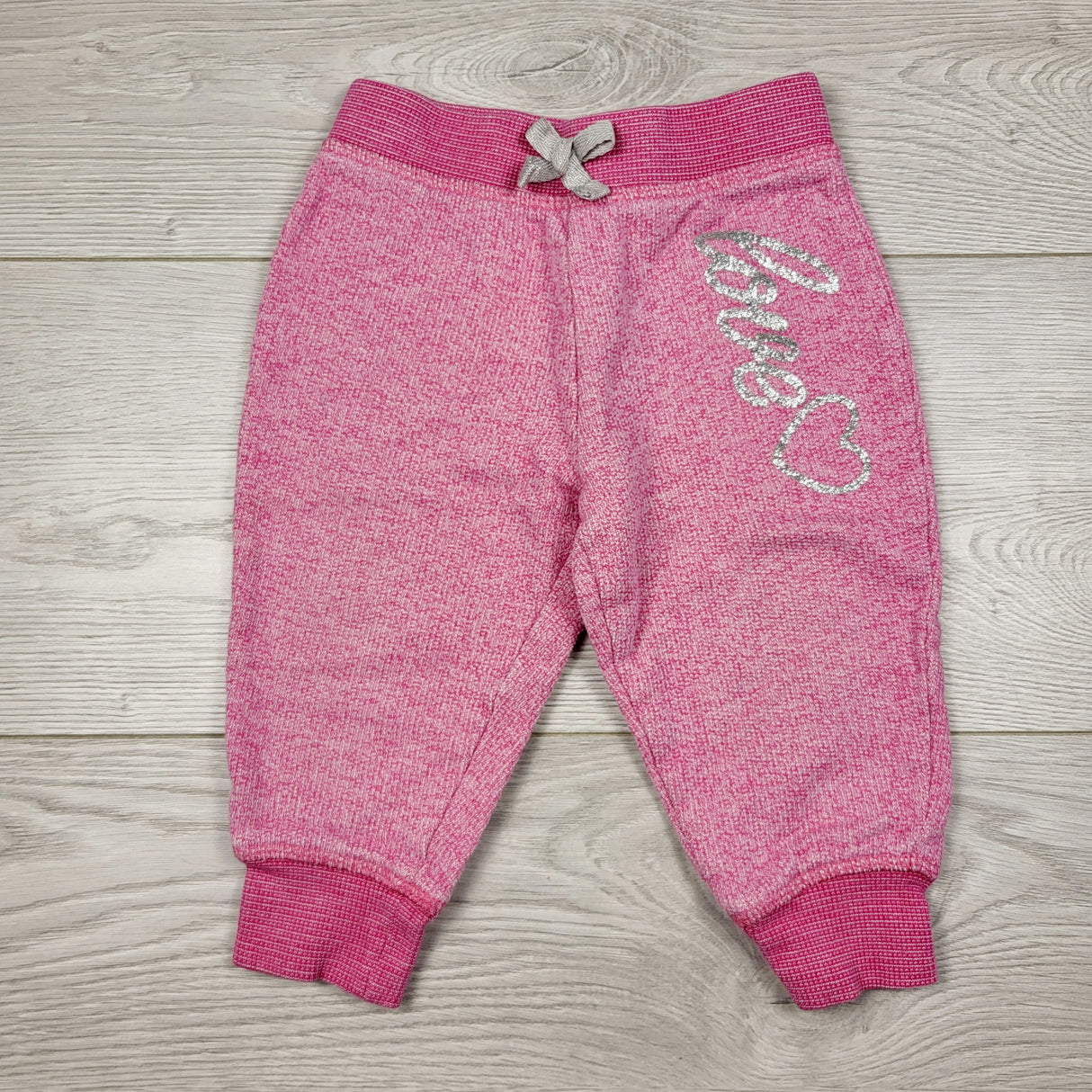 JGIB1 - George pink sweatpants. Size 6-12 months