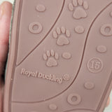 ECRS2 - Royal Duckling shoes. Size like a 3/4 (infant)