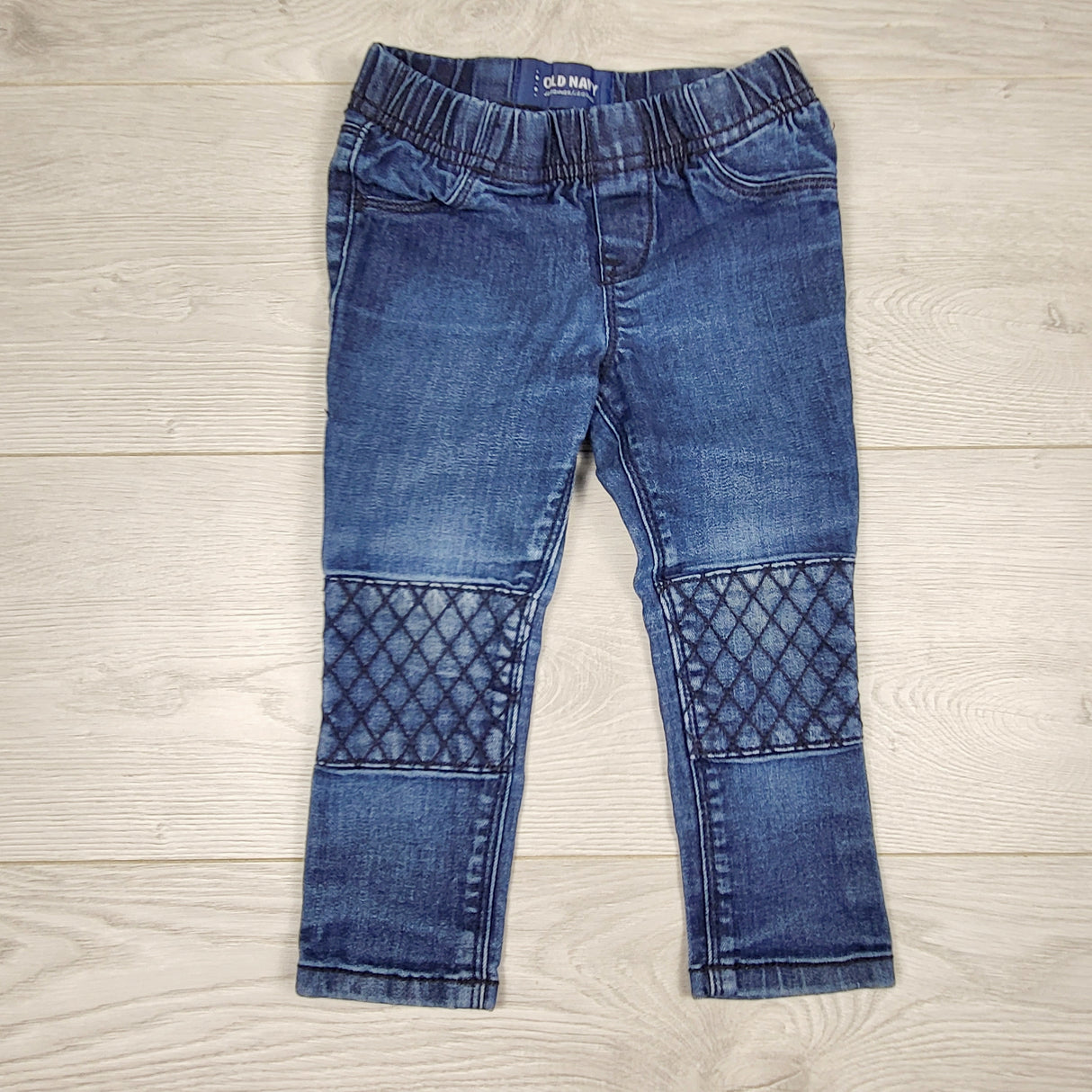 ECRS2 - Old Navy jeggings with quilted knees. Size 2T