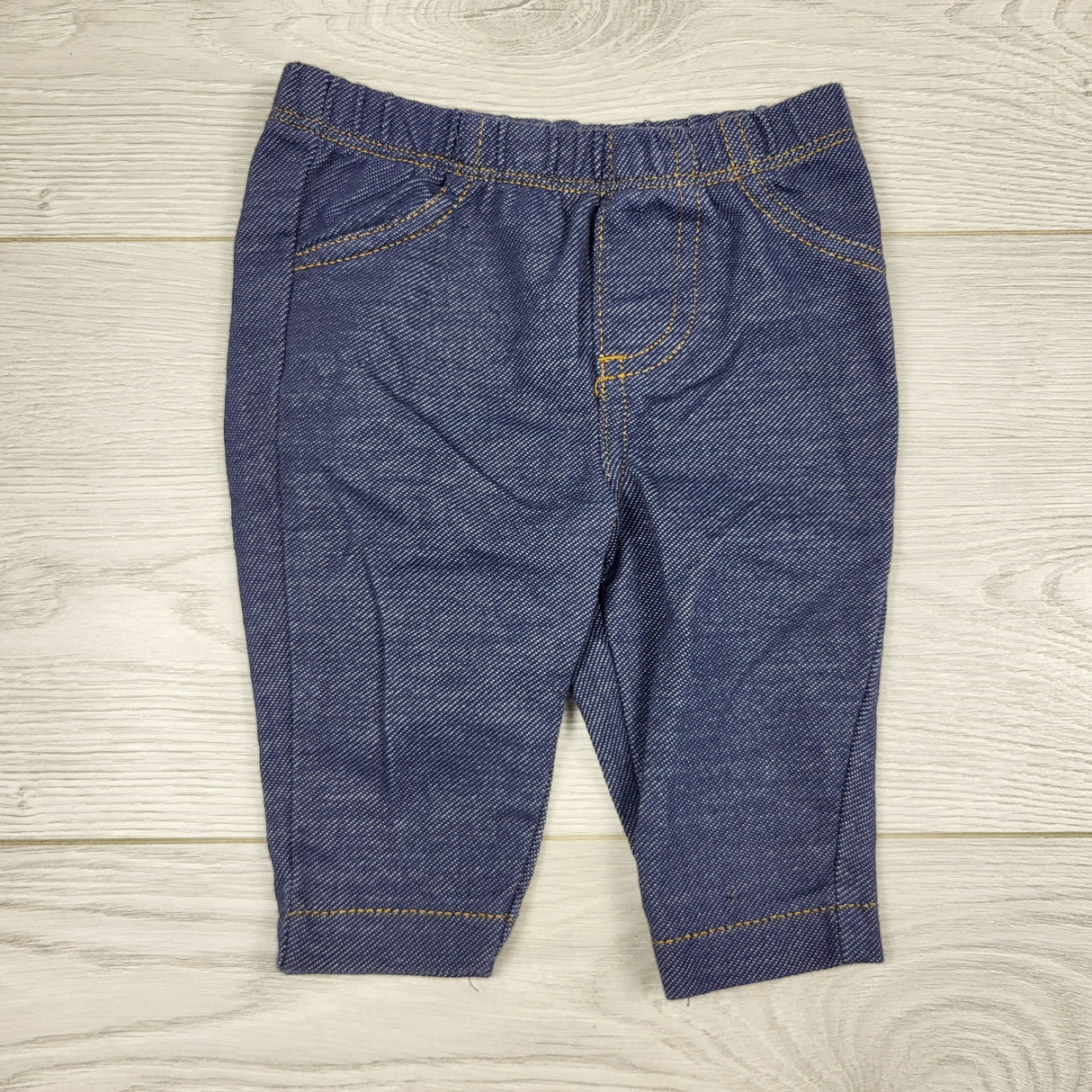 ECRS2 - Carters denim look leggings. Size 3 months