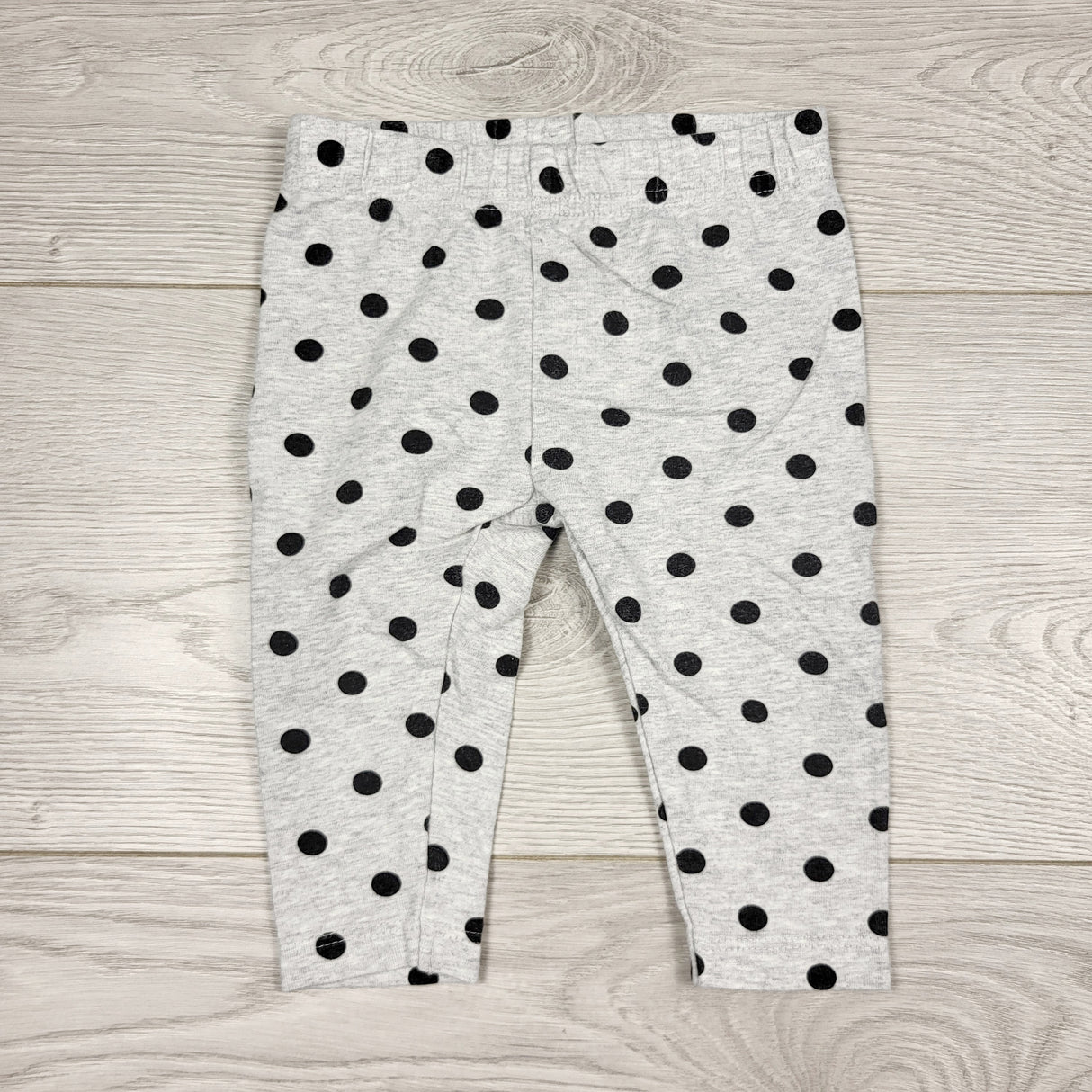 ECRS2 - George grey polka dot leggings. Size 3-6 months