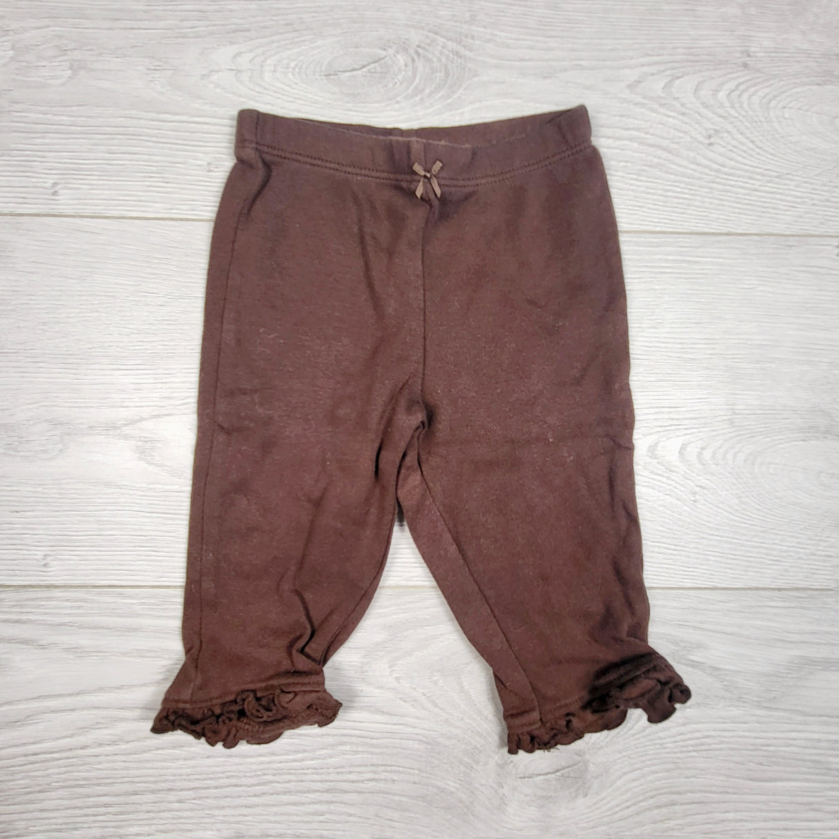 MAWA2 - Carters brown cotton pants. Size 6 months