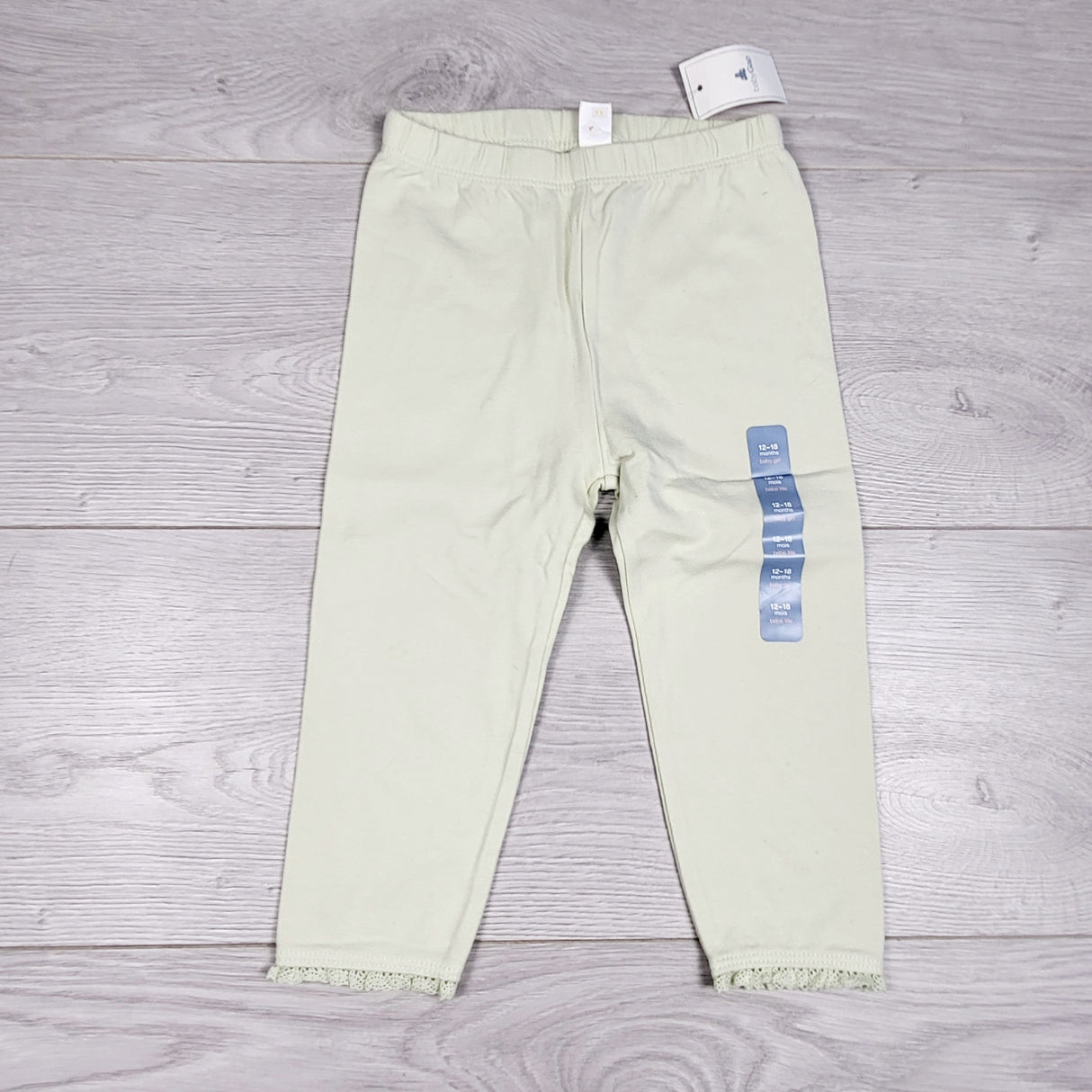 MAWA2 - NEW - Gap pale green leggings. Size 12-18 months