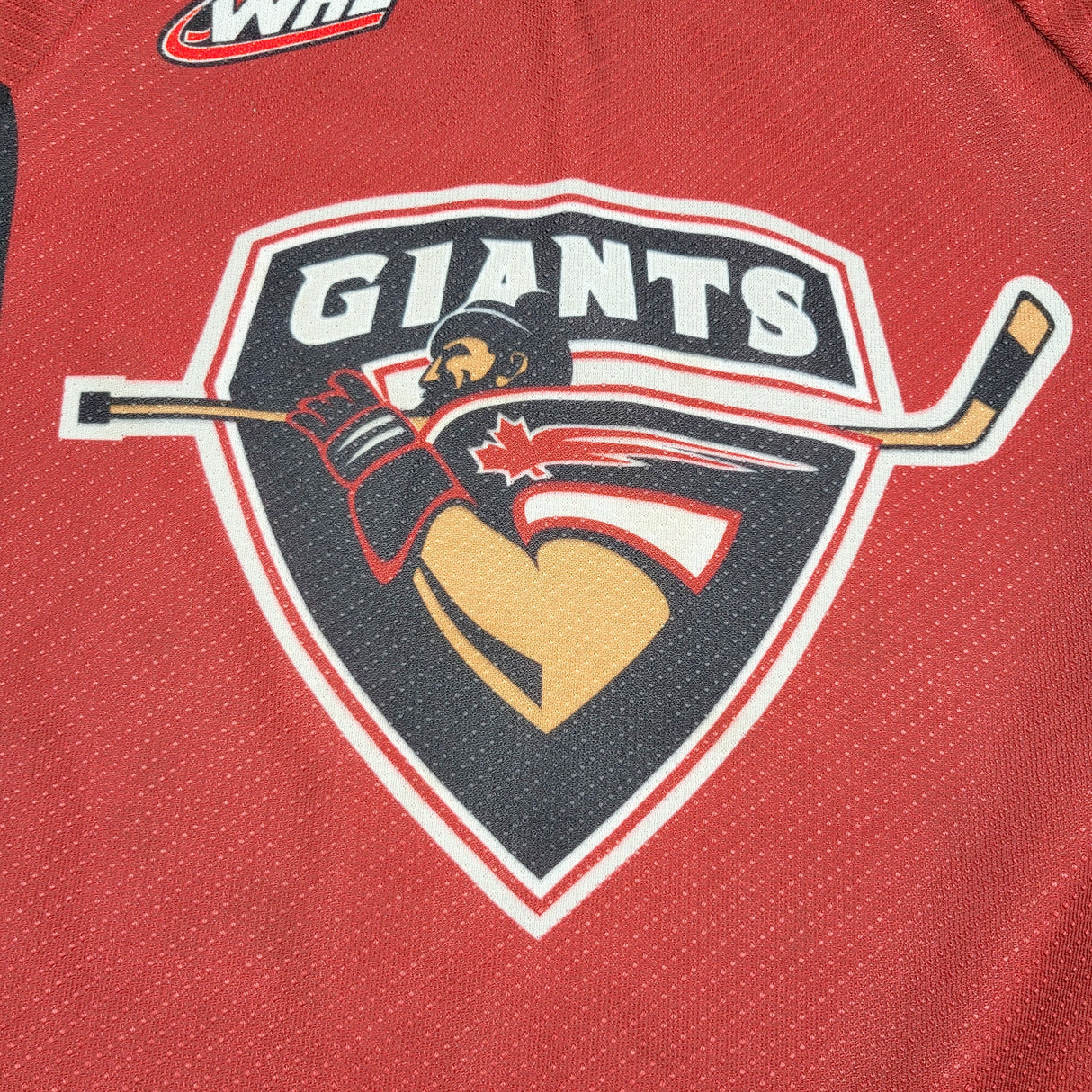 DMKY1 - Vintage Reebook WHL Vancouver Giants jersey shirt. Youth size small/medium