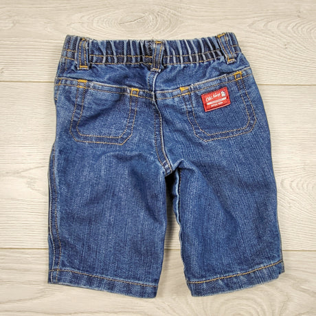 DMKY2 - Almost vintage (2004) Old Navy pull on jeans. Size 0-3 months
