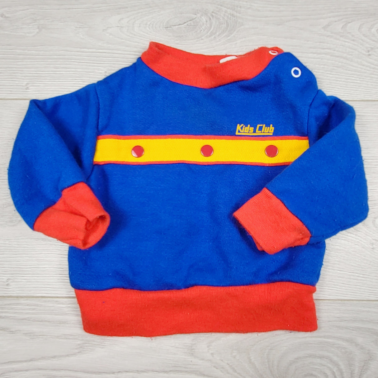 DMKY2 - Vintage 1980s Kids Club sweatshirt. Fits about 3-6 months