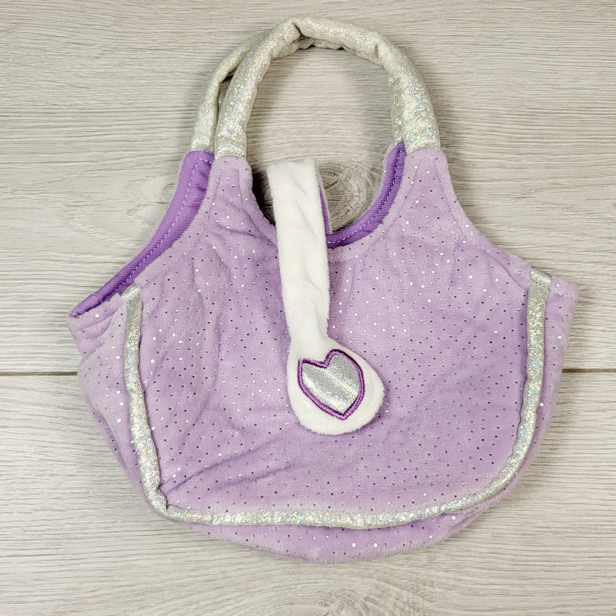 JLSN22 - Purple plush purse