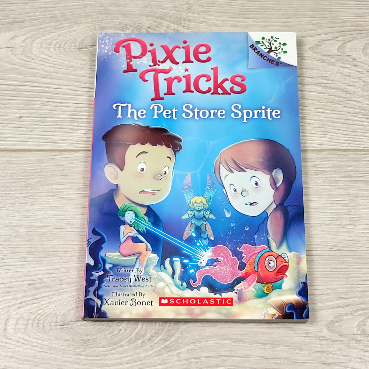 MIRE1 - Pixie Tricks: The Pet Store Sprite. Soft cover beginner chapter book