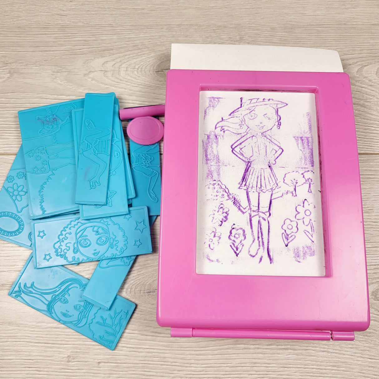 MIRE22 - Fashion Plate Rubbing Set