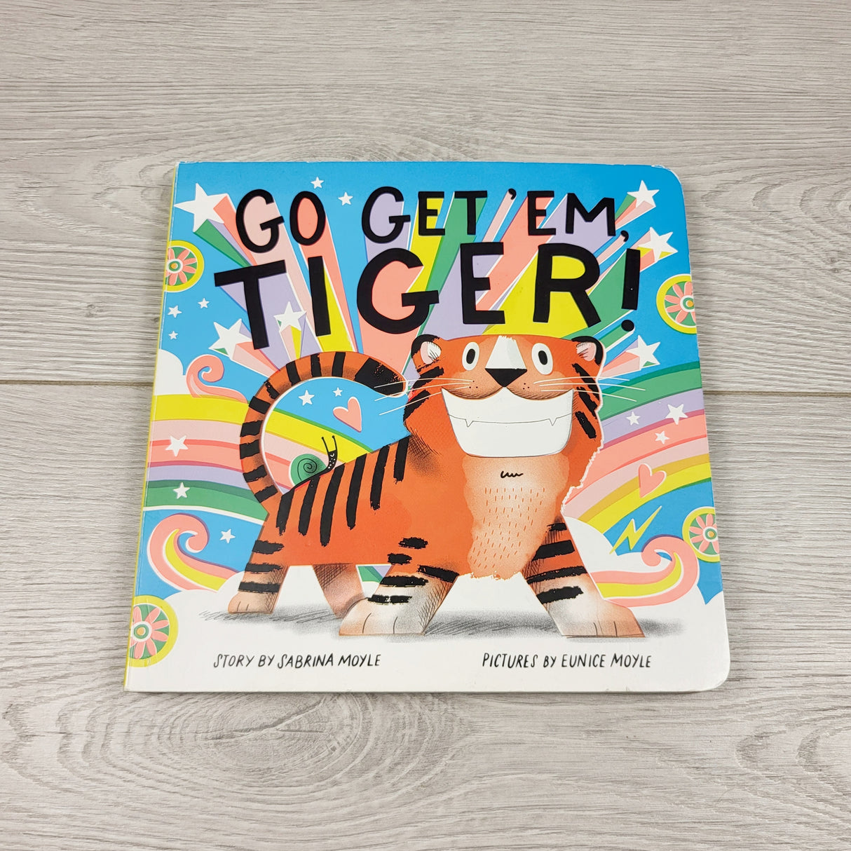 CHSP1 - Go Get 'Em Tiger!  Board book