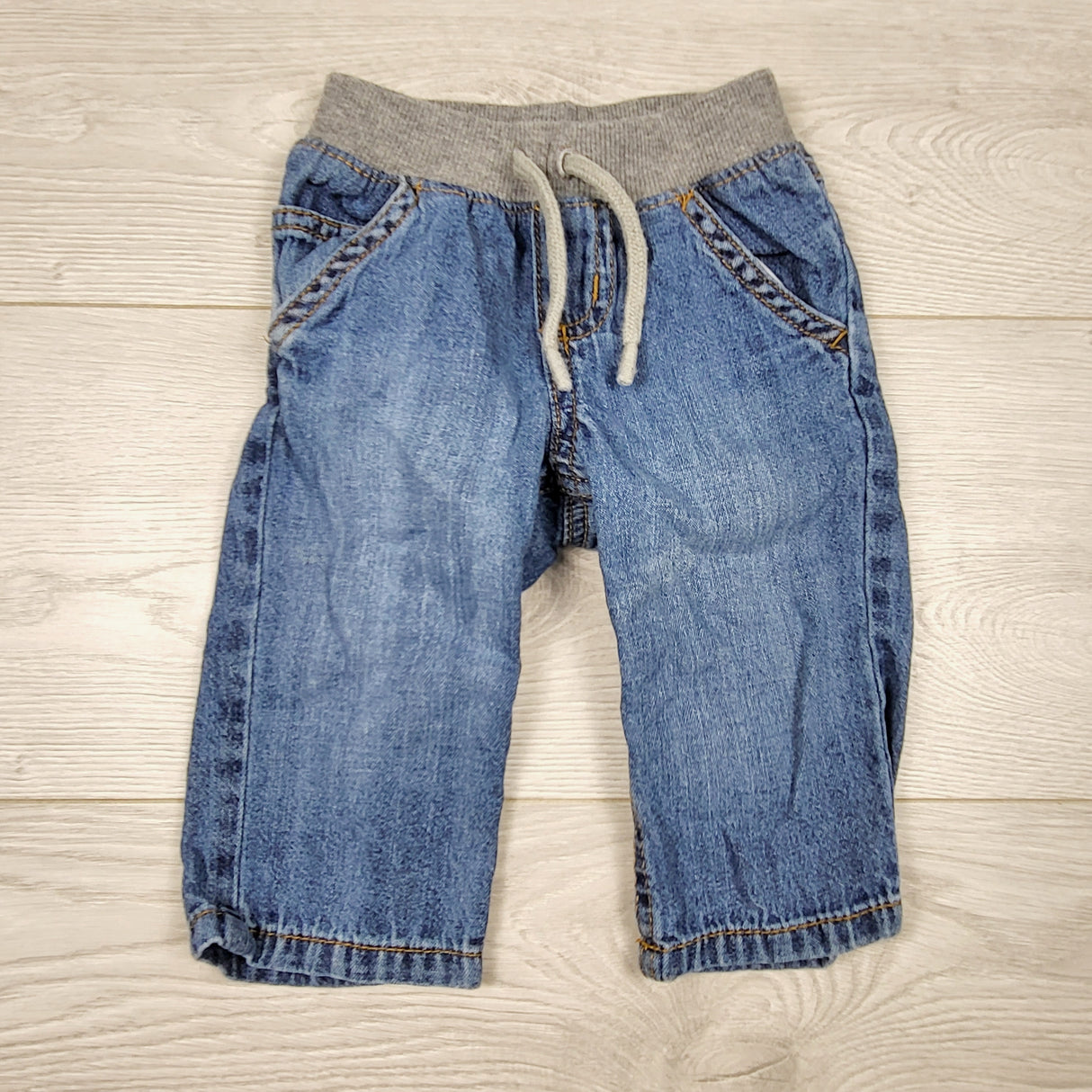 CHSP1 - Carters pull on jeans with cotton waistband. Size 6 months