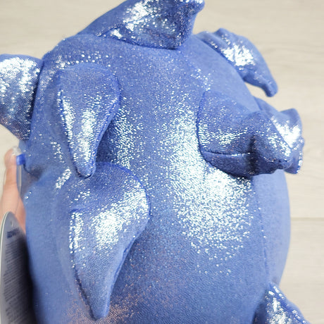 MIRE4 - NEW - Squishmallow 8 inch sparkly Sonic the Hedgehog plush