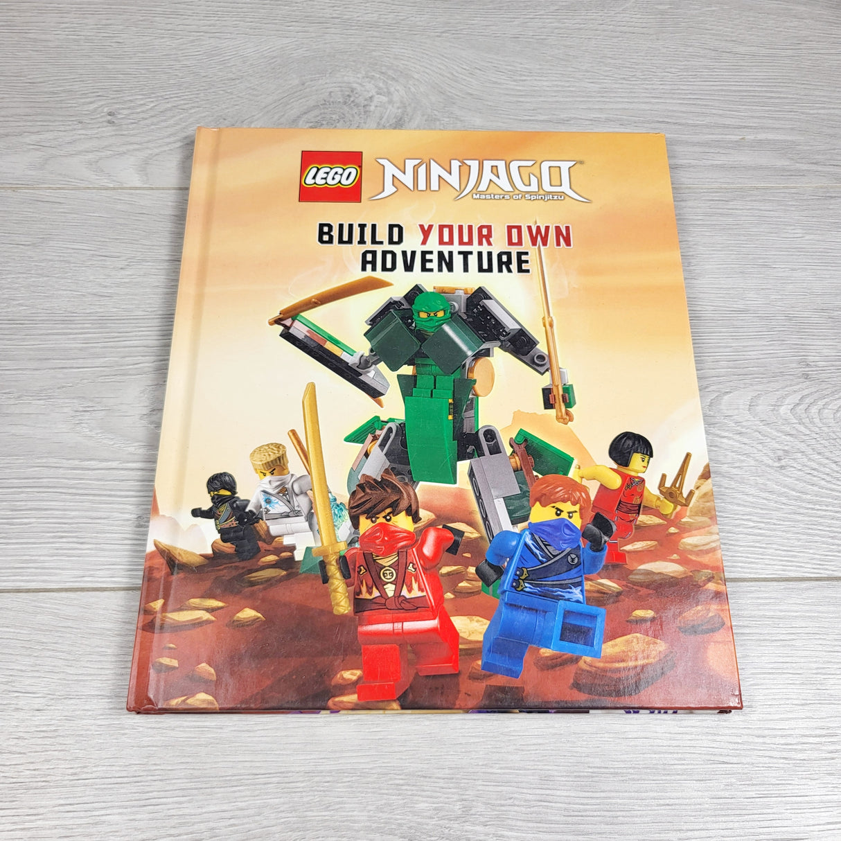 JLSN3 - LEGO Ninjago Build Your Own Adventure Book. Hardcover