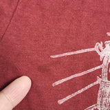 JGAL1- OMDL Coastal hand printed bamboo blend t-shirt. 4T 🍁