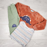 CBEN1 - Pekkle 3pc dinosaur set. Size 24 months