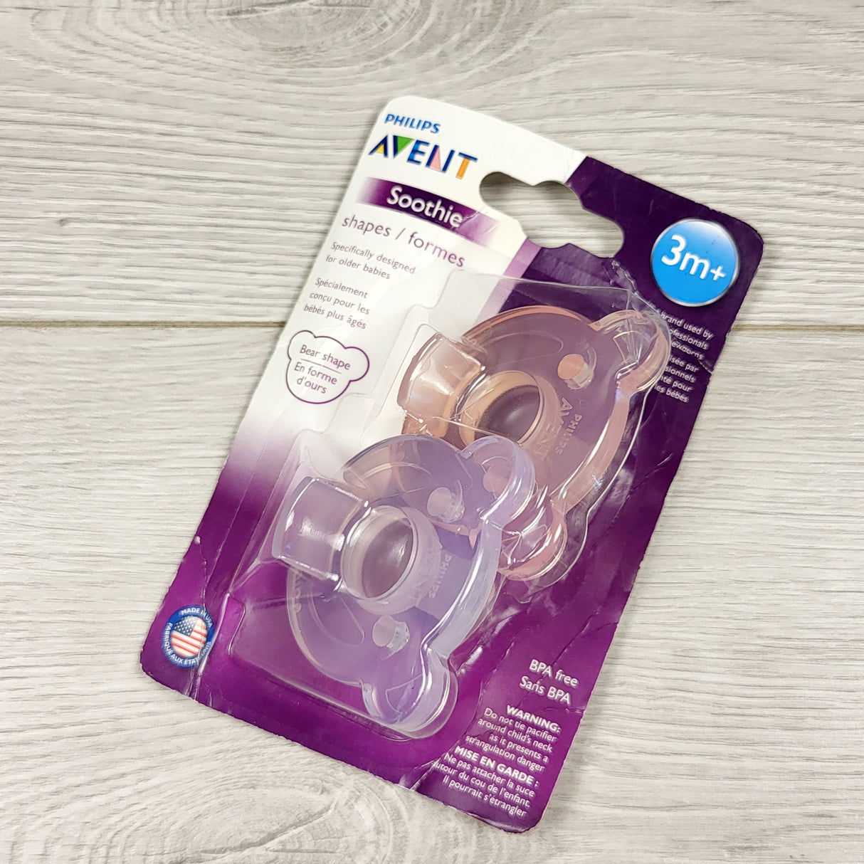 ALWE2 - NEW - Avents 2-pack of Soothie pacifiers