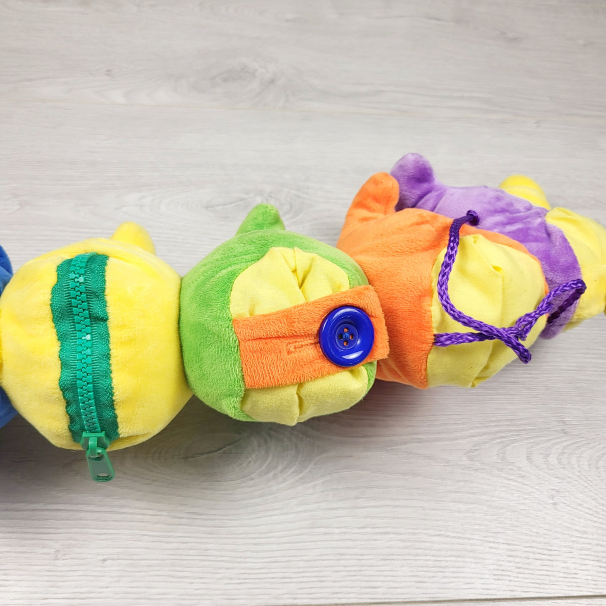 ALWE3 - Edushape plush skills caterpillar (sorry, no shipping)