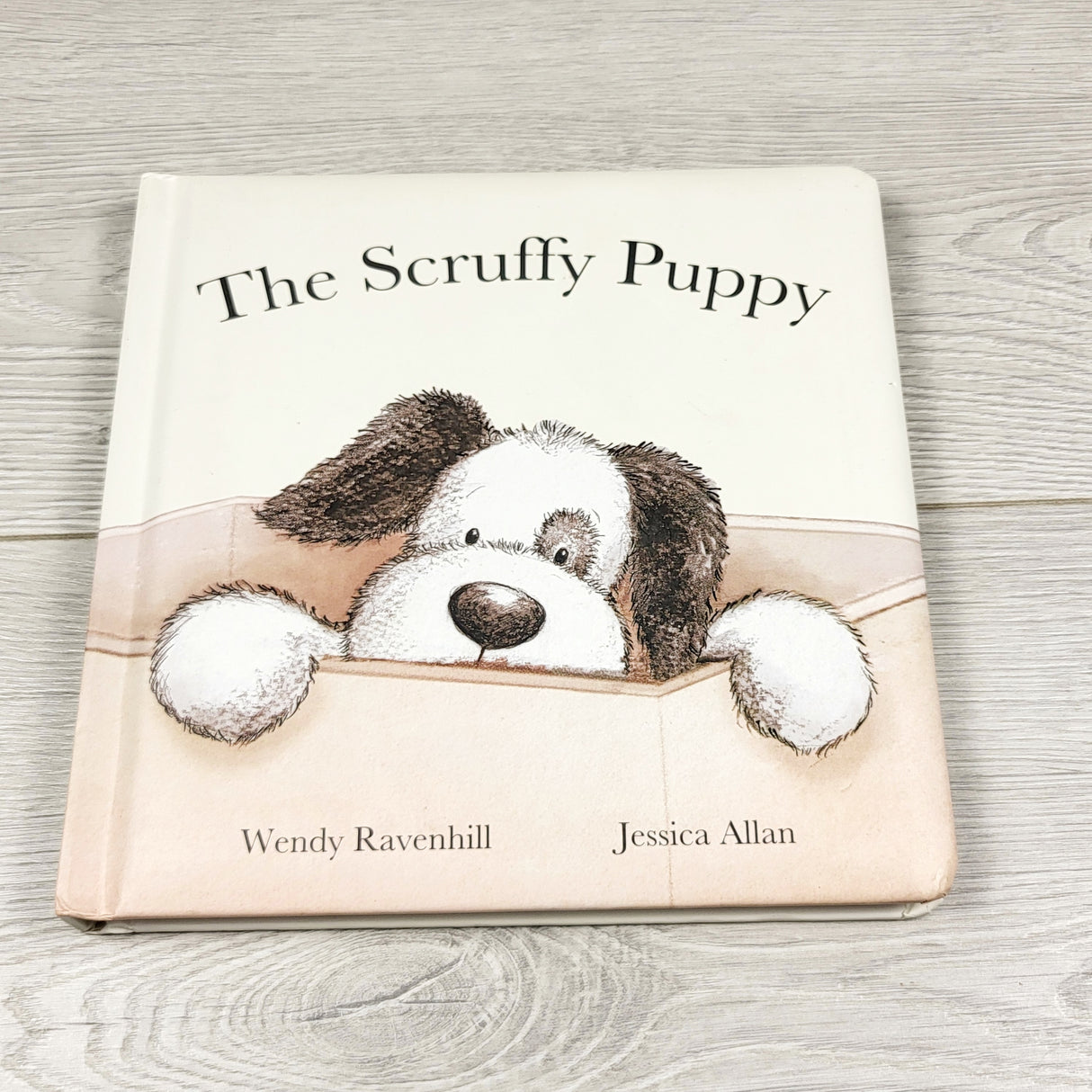 ALWE3 - The Scruffy Puppy. Jellycat board book