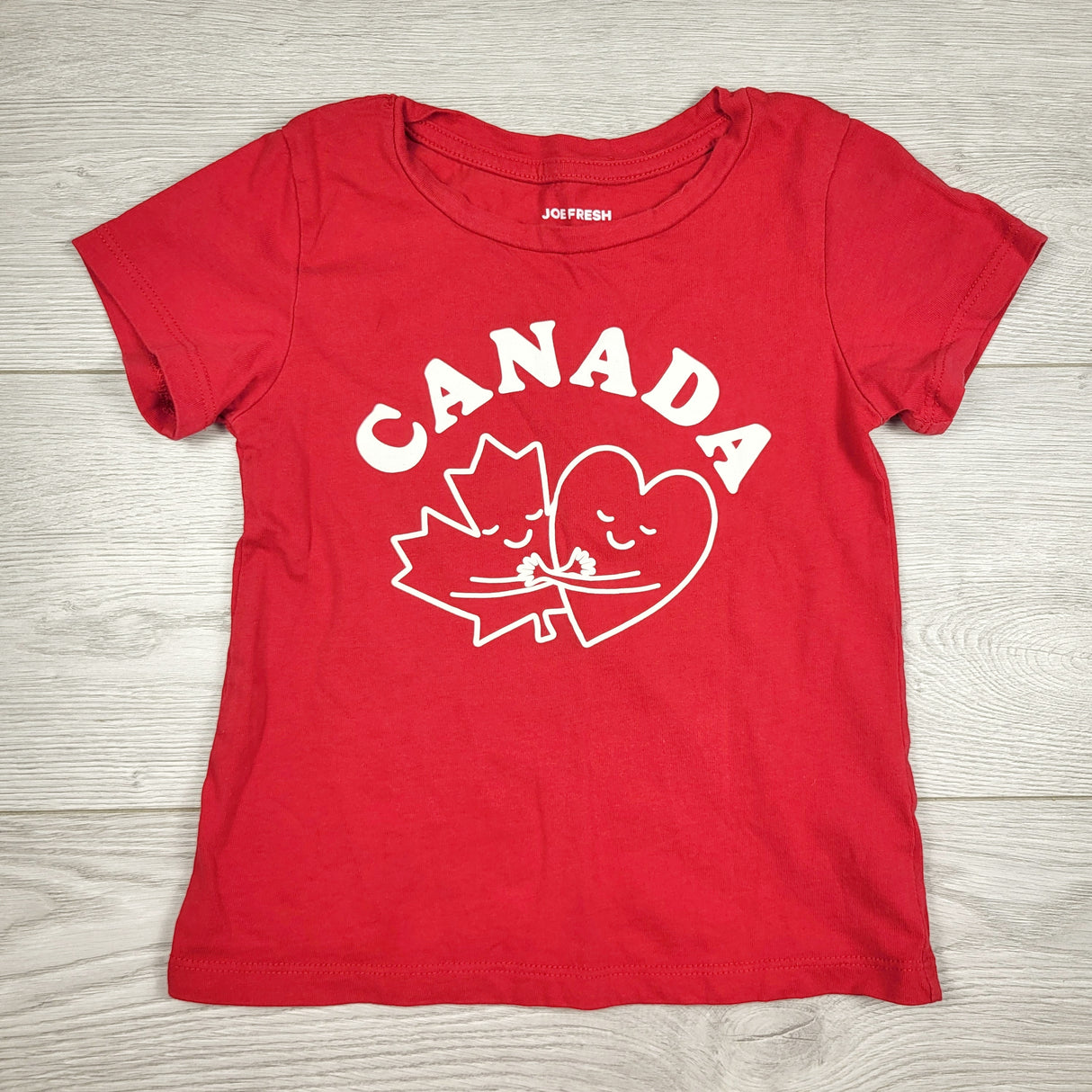 CHLSC2 - Joe red Canada t-shirt. Size 5T