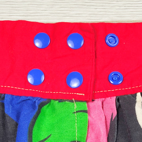 KTBL1 - Custom made blue Minnie Mouse skirt with 3 snap positions. Approx 6-10 years