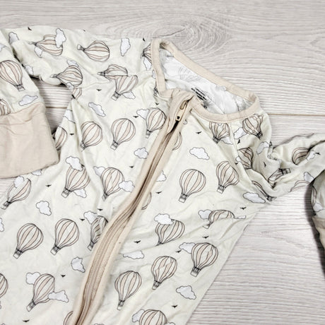DOKN1 - Unbranded bamboo balloon sleeper. Size 3-6 months
