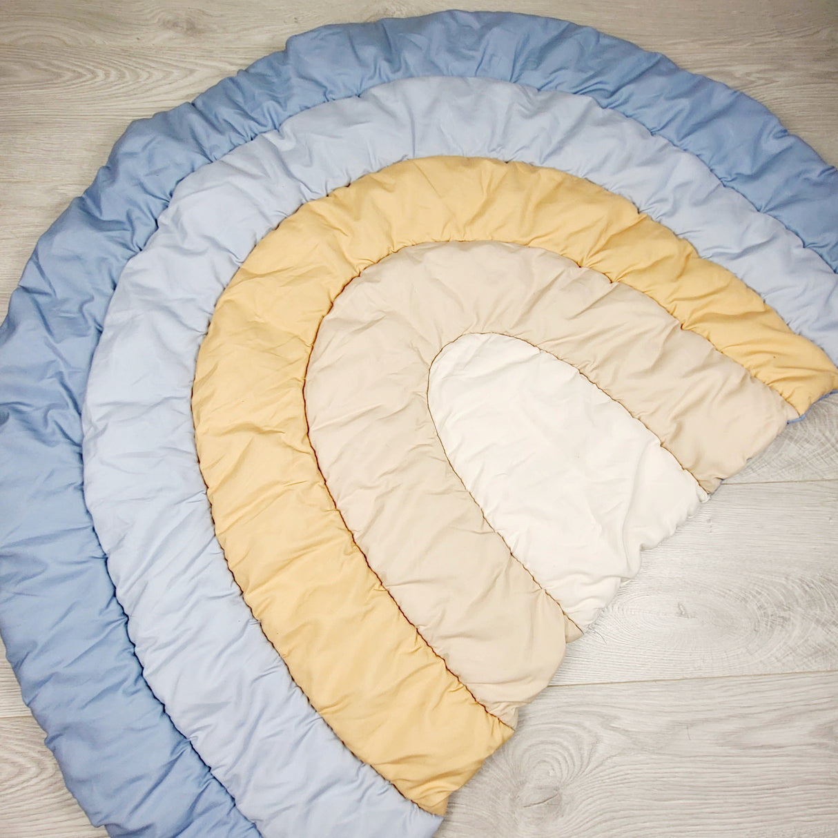 DOKN1 - Padded rainbow play mat (sorry, no shipping)