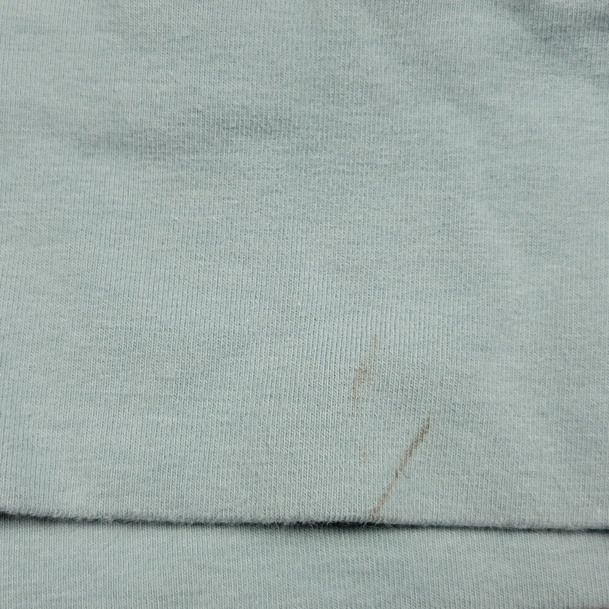 MHAN1 - Handmade aqua coloured crewneck. Approx 5T