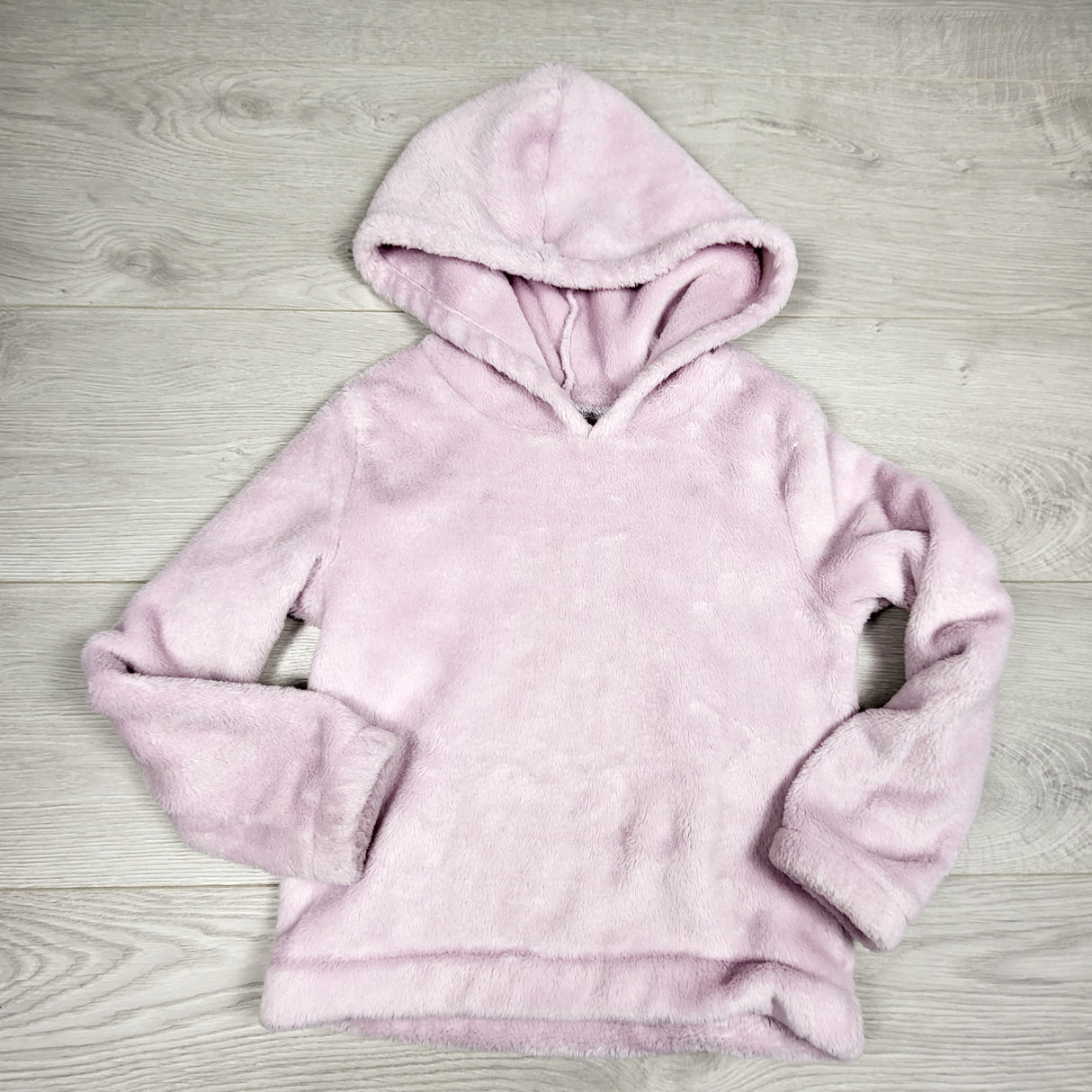 MHAN1 - Carters pinky-purple faux fur hoodie. Size 7