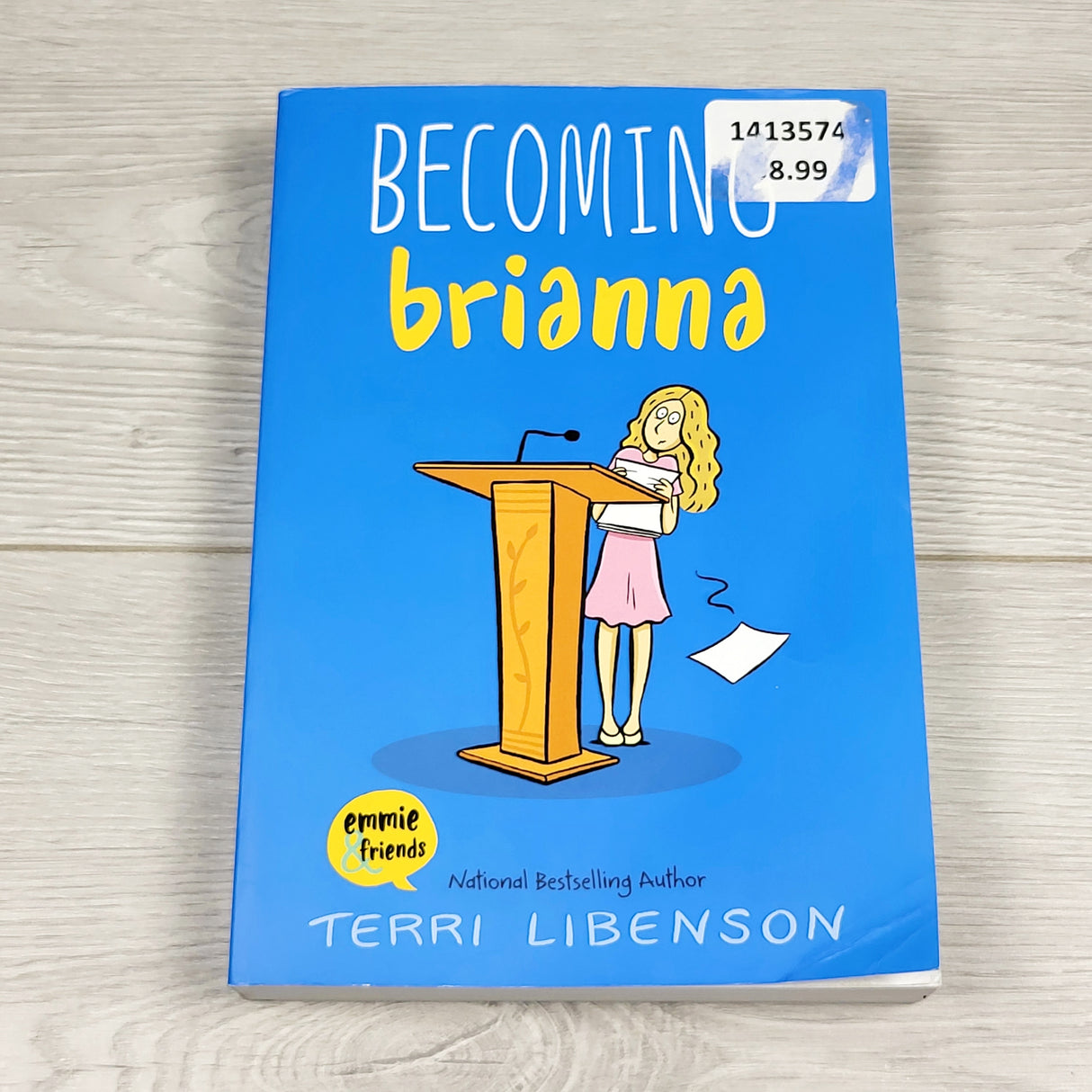 MHAN1 - Becoming Brianna. Soft cover book
