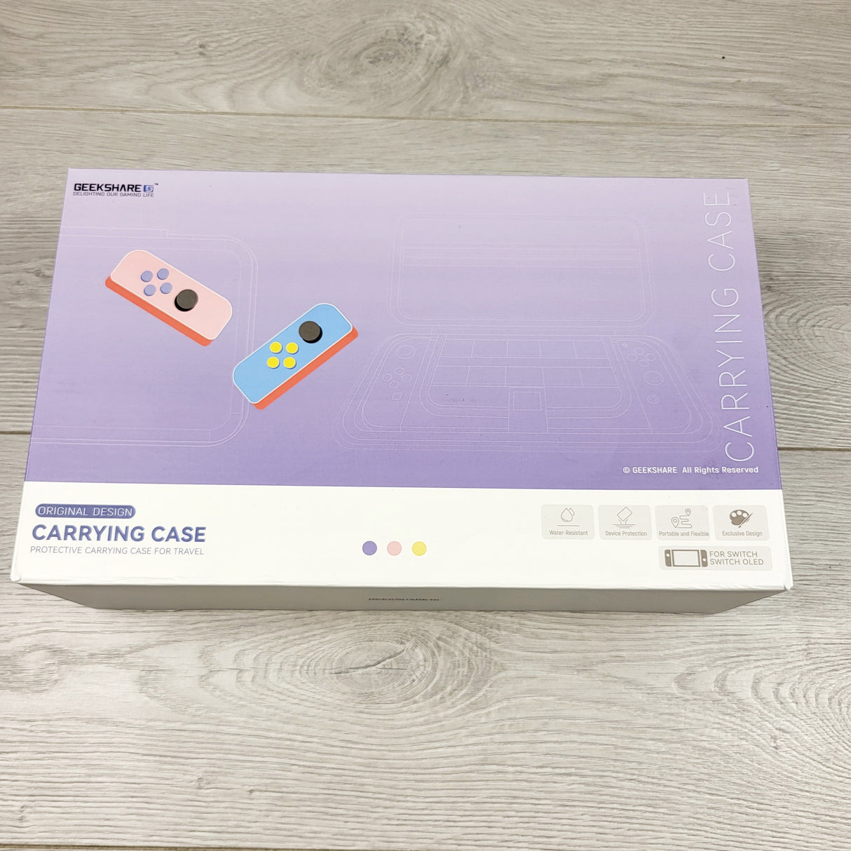 KTBL2 - Tscope Dockable Protective Case for Nintendo Switch Slim Shell Cover for NS Console and Joy-Con Controllers