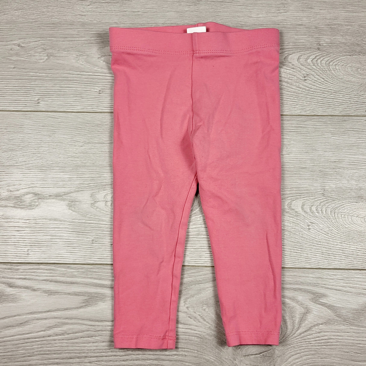 MWLL3 - Joe solid pink leggings. Size 12-18 months