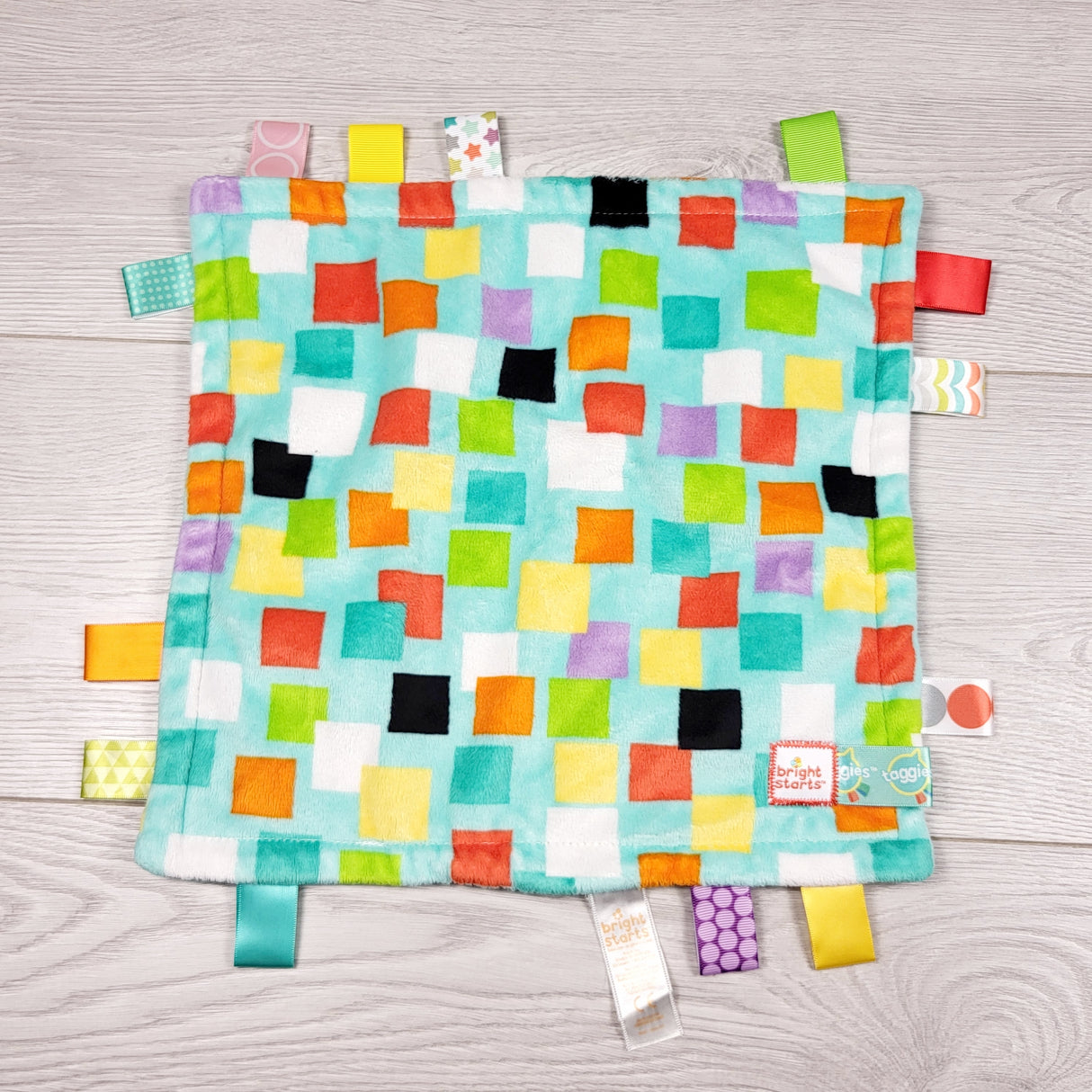 MWLL3 - Bright Stars plush taggie lovey blanket