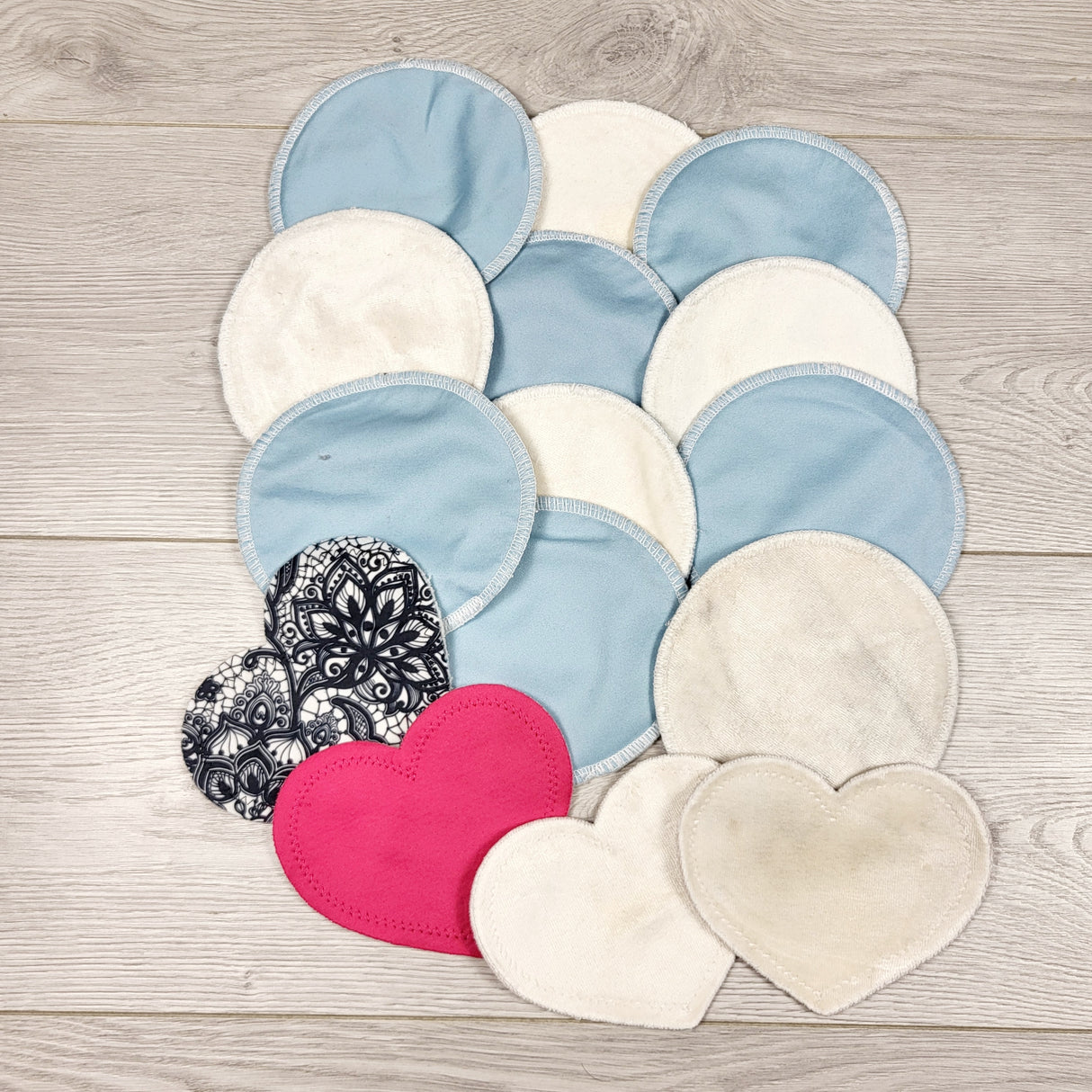 MWLL3 - Bamboobies Overnight sizes reusable nursing pads