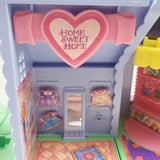 MHAN3 -  Vintage 1994 TAKARA Furry Families, Lion Family Enchanted Playhouse + furniture (sorry, no shipping)
