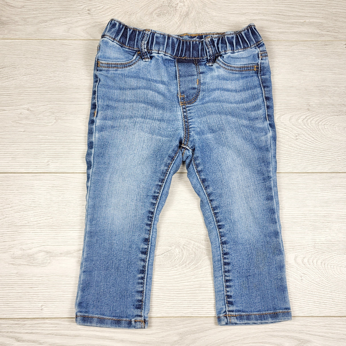 AMST3 - Oshkosh denim jeggings. Size 18 months