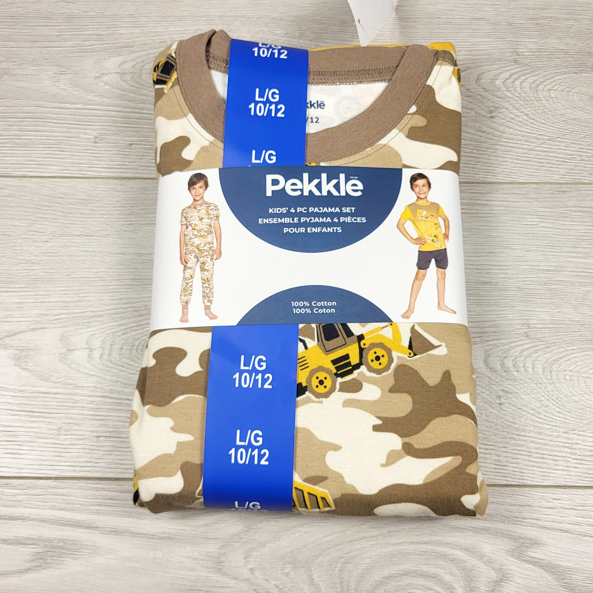 MAYE1 - NEW - Pekkle 4pc PJ set. Size 10/12