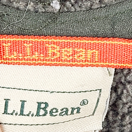 OAG1 - L.L. Bean colour block hooded sweater fleece. Size 14/16
