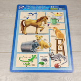 GFST4 - Puzzle Patch 25pc Animals tray style jigsaw puzzle