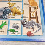 GFST4 - Puzzle Patch 25pc Animals tray style jigsaw puzzle