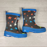 HWIL1 - Hatley rain boots with stars. Size 7